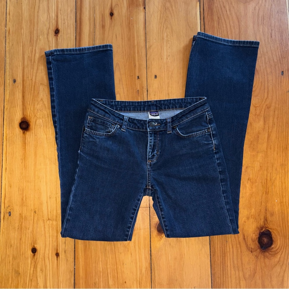 Patagonia Bootcut Jeans Size 28 Dark Wash Denim